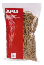 Apli Gomas Elasticas Ø 60 x 2mm - 1kg de Contenido - Gran Elasticidad y Resistencia - 70% de Caucho Natural