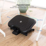 Tooq Reposapies Ajustable Confort - Color Negro - immagine 3