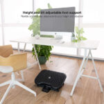 Tooq Reposapies Ajustable Confort - Color Negro - immagine 4