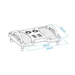 Tooq Reposapies Ajustable Confort - Color Gris - immagine 3