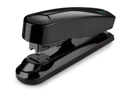 Novus B 4FC re+new Grapadora de Sobremesa - Fabricada con Plastico Reciclado - Hasta 50 Hojas - Grapado Plano Abierto