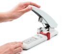 Novus B 40 Grapadora de Gruesos - Hasta 100 Hojas - Grapado Cerrado con Sistema Bypass - Sistema Antibloqueo - Color Blanco - immagine 2