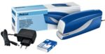Petrus E-110 Contactless Grapadora Electrica - Hasta 10 Hojas - Grapado Cerrado - Color Azul - immagine 4