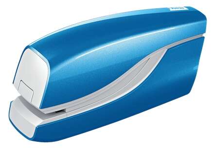 Petrus WOW E-310 Contactless Grapadora Electrica - Hasta 10 Hojas - Grapado Cerrado - Utiliza Grapas Petrus Nº10 - Color Azul Metalizado Petrus WOW E-310 Contactless Grapadora Electrica - Hasta 10 Hojas - Grapado Cerrado - Utiliza Grapas Petrus Nº10 - Color Azul Metalizado