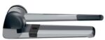 Petrus 582 Super Taladro Perforador para Gruesos - Perfora hasta 250 Hojas - Palanca Larga para Minimo Esfuerzo - Punzones de 6mm - Barra Guia Resistente hasta Formato A3 - Color Gris - immagine 4