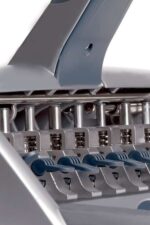 Petrus 514 Taladro Perforador de Punzones Moviles - Hasta 30 Hojas - Hasta Formato A2 - Para hacer hasta 6 Agujeros - 4 Punzones Incluidos - immagine 3