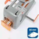 Rapid HDC150 Taladro Perforador para Gruesos - Hasta 150 Hojas - 2 Orificios - Punzones 6mm - Color Plata/Naranja - immagine 2