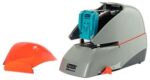Rapid Supreme 5080e Grapadora Electrica de Sobremesa + Cartucho de 5000 Grapas - Grapa hasta 80 Hojas - Profundidad de Grapado Ajustable hasta 50mm - Color Gris/Naranja - immagine 2