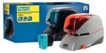 Rapid Supreme 5080e Grapadora Electrica de Sobremesa + Cartucho de 5000 Grapas - Grapa hasta 80 Hojas - Profundidad de Grapado Ajustable hasta 50mm - Color Gris/Naranja - immagine 4