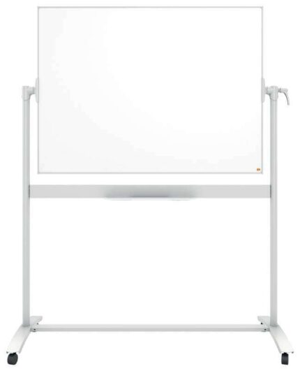 Nobo Pizarra Blanca Movil Nano Clean Classic - 1200x900mm - Diseño Puntero - Blanco