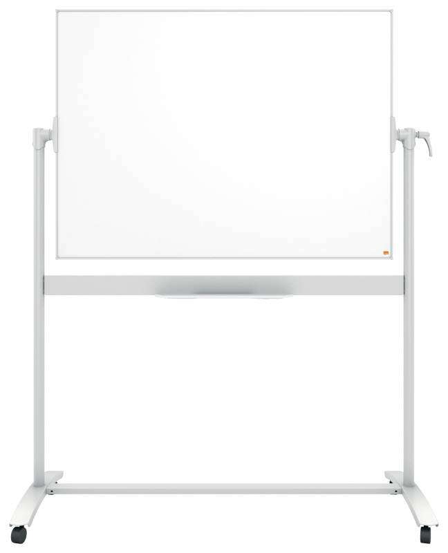 Nobo Pizarra Blanca Movil Nano Clean Classic - 1200x900mm - Diseño Puntero - Blanco