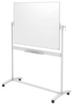 Nobo Pizarra Blanca Movil Nano Clean Classic - 1200x900mm - Diseño Puntero - Blanco - immagine 4