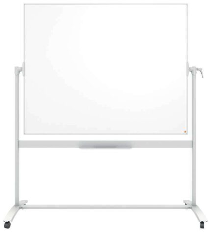 Nobo Pizarra Blanca Movil de Esmalte Classic - 1500x1200mm - Diseño Puntero - Color Blanco
