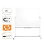 Nobo Pizarra Blanca Movil de Esmalte Classic - 1500x1200mm - Diseño Puntero - Color Blanco - immagine 3