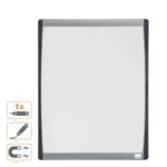 Nobo Pizarra Blanca Magnetica Pequeña con Marco Arqueado 280x335 - Almohadillas Adhesivas e Imanes - immagine 4