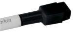 Nobo Pack con 6 Mini Rotuladores para Pizarra Blanca con Tapa Borrador Magnetica - Punta Fina 2mm - Destaca en Pizarras Blancas - Colores Surtidos - immagine 3