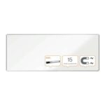 Nobo Premium Plus Pizarra Magnetica de Acero Lacado 3000x1200mm - Montaje en Esquinas - Blanco - immagine 2