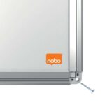 Nobo Premium Plus Pizarra Magnetica de Acero Lacado 3000x1200mm - Montaje en Esquinas - Blanco - immagine 4