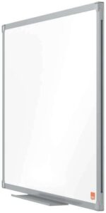 Nobo Essence Pizarra Magnetica de Acero Vitrificado 600x450mm - Montaje en Esquinas - Blanco - immagine 3