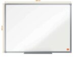 Nobo Essence Pizarra Magnetica de Acero Vitrificado 600x450mm - Montaje en Esquinas - Blanco - immagine 5