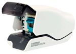 Rapid Grapadora Electrica Supreme 5025E - 25 Hojas - Carga de Cartucho - Diseño Excepcional - Blanco Grapa - Tecnologia de Grapado Plano - Cartucho Incluido - Enchufe Europeo Estandar - immagine 3