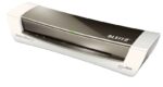 Leitz ILam Home Office A4 Plastificadora A4 - Para Grosores de 80 a 125 micras - Calentamiento en 3min - Velocidad 310 mm/min - Tiempo Aprox. A4 80 micras 60seg - Color Gris/Blanco