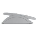 Kensington Solemate Reposapies Ajustable - Plataforma Texturada de 45x35cm - Inclinable hasta 20 Grados para Mayor Confort - Color Gris/Negro - immagine 3