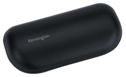 Kensington Ergosoft Reposamuñecas para Ratones Estandar - Tacto Ultrasuave - Relleno de Gel - Negro