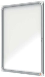 Nobo Vitrina Exteriores 9 Hojas A4 Superficie Blanca Magnetica 45mm - Marco de Aluminio - Color Blanco - immagine 2