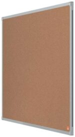 Nobo Essence Tablero de Anuncios de Corcho 900x600mm - Montaje en Esquinas - Superficie de Corcho - Marco de Aluminio Anodizado - Color Natural - immagine 3