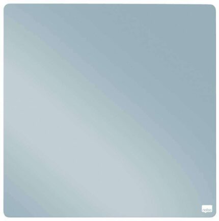 Nobo Mini Pizarra Magnetica Tile 360Mmx360mm - sin Marco - Baldosas de Borrado en Seco - Gris