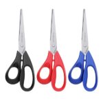Erichkrause Dynamic Tijeras de Acero Inoxidable para Zurdos de 18cm - Afilado Doble - Resistente a la Corrosion - Mangos Ergonomicos - Colores Surtidos Aleatorios - immagine 2
