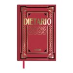 Dohe Dietario Anual Cuarto - Dia Pagina - Fabricado en Geltex con Carton Contracolado - Tamaño 15x21cm - Colores Surtidos Aleatorios - immagine 3
