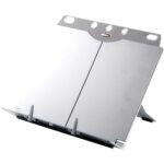 Fellowes Atril para Libros Ajustable con Clips - 9 Ajustes de Altura - Base Antideslizante y Plegable - Capacidad para 400 Hojas A4 - Color Plata - immagine 2
