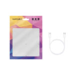 Nanocable Cable USB-C 2.0 60W 3A - USB-C/M-USB-C/M - 1m - Color Blanco - immagine 4