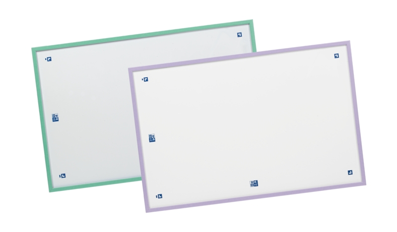 Oxford Pizarra A3 Pastel - Incluye Boligrafo y Borrador - Ideal para Tomar Notas y Organizar Ideas