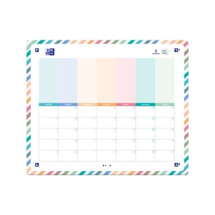 Oxford Planner Magnetico para Nevera - Organiza tu Semana con Facilidad - Incluye Iman para Fijar en la Nevera - Ideal para Planificar Tareas y Eventos
