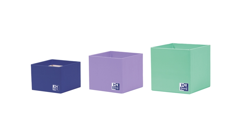 Oxford Portabolis 3 Cubiletes - Organizador de Escritorio - Incluye 3 Compartimentos - Diseño Compacto y Funcional
