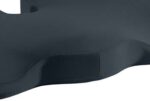 Leitz Ergo Cosy Cojin de Asiento Ortopedico - Promueve una Postura Saludable - Mejora la Circulacion - Para Oficina, Coche o Casa - Funda Lavable - Color Gris Oscuro - immagine 3