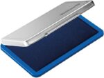 Pelikan Tampon Pelikan N.2 7x11cm - Ideal para Sellos de Tamaño Mediano - Tinta de Alta Calidad - Facil de Recargar - Color Azul