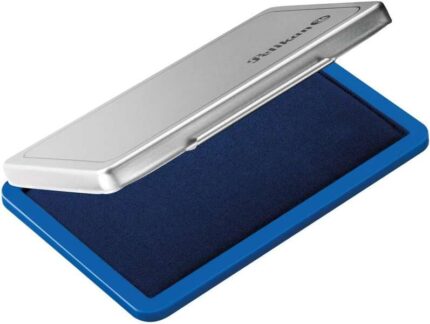 Pelikan Tampon Pelikan N.2 7x11cm - Ideal para Sellos de Tamaño Mediano - Tinta de Alta Calidad - Facil de Recargar - Color Azul