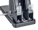 Rexel HD 2300 Taladro Perforador para Gruesos hasta 300 Hojas - Punzones 6mm - Mango Extralargo - Guia Metalica con Bloqueo - Profundidad de Papel Ajustable - Color Negro - immagine 4