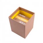 Apli Cubilete Portalapices Fluor Collection - Acabado Kraft - Tacto Suave - Diseño Elegante y Versatil - Color Amarillo Fluorescente - immagine 3