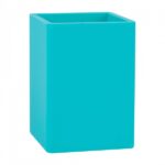 Apli Cubilete de Silicona Portalapices Nordik Collection - Tacto Suave - Resistente y Flexible - Facil de Limpiar - Diseño Elegante y Versatil - Color Azul Turquesa - immagine 2