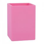 Apli Cubilete de Silicona Portalapices Nordik Collection - Tacto Suave - Resistente y Flexible - Facil de Limpiar - Versatil para Lapices y Cosmeticos - Color Rosa - immagine 2