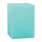 Apli Cubilete de Silicona Portalapices Glitter Collection - Tacto Suave - Resistente y Flexible - Facil de Limpiar - Versatil para Lapices y Cosmeticos - Color Turquesa Purpurina - immagine 2