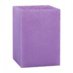 Apli Cubilete de Silicona Portalapices Glitter Collection - Tacto Suave - Resistente y Flexible - Facil de Limpiar - Versatil para Lapices y Cosmeticos - Color Lila Purpurina - immagine 2