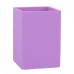 Apli Cubilete de Silicona Portalapices - Nordik Collection - Tacto Suave - Resistente y Flexible - Facil de Limpiar - Versatil y Elegante - Color Malva - immagine 2