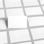 Apli Tarjetas de Visita Blancas Microperforadas - Acabado Mate - Cartulina 200gr - Compatible con Impresoras Inkjet y Laser - 100% Personalizables - Color Blanco - immagine 2