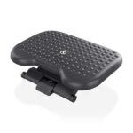 Aisens Reposapies Ergonomico Inclinable y Ajustable en Altura - Base Antideslizante - Peso Max.30kg - Material HIPS Resistente - Color Negro - immagine 2